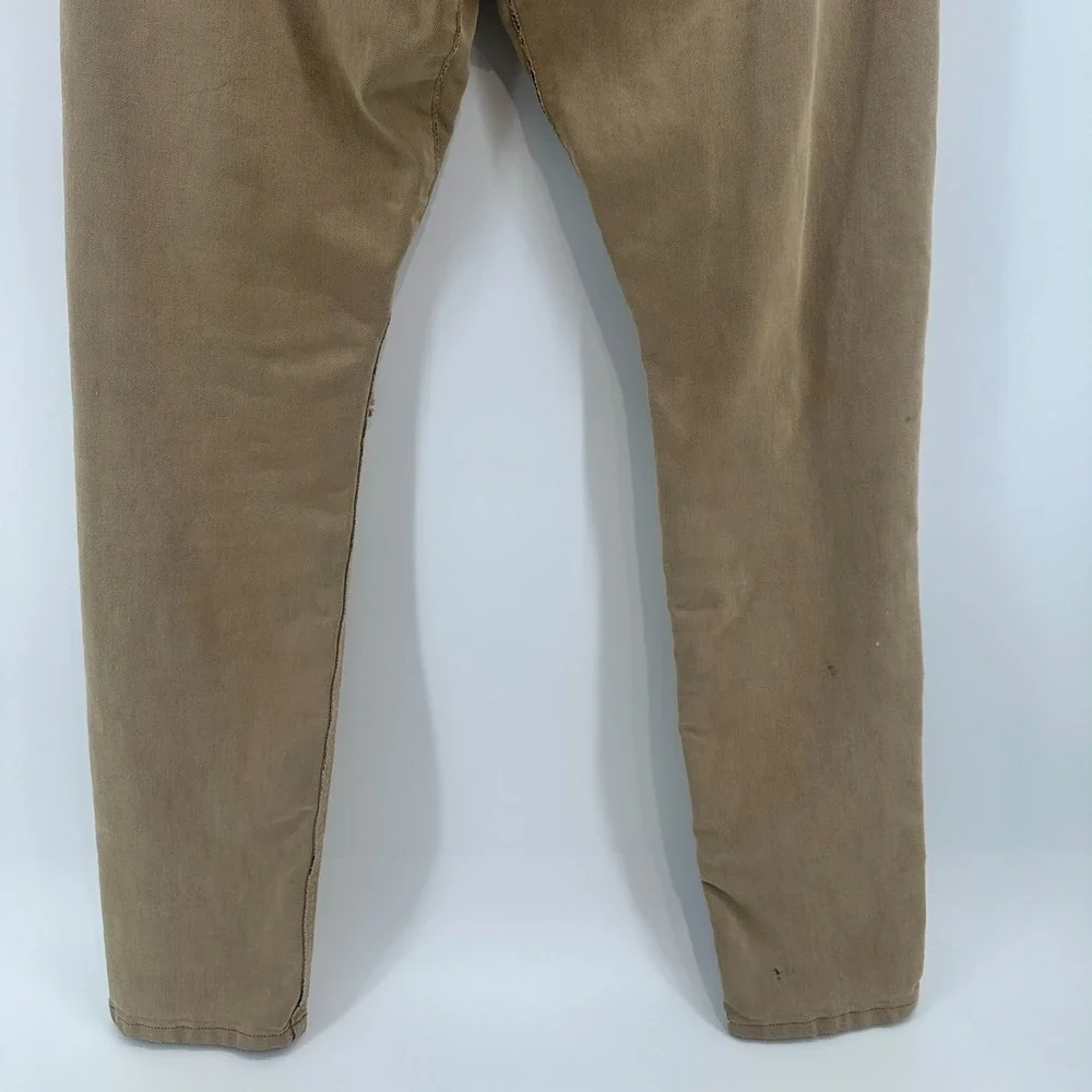 The North Face Jeans Mens 32 Beige Stretch Distressed 5-Pocket Comfort Outdoor‎